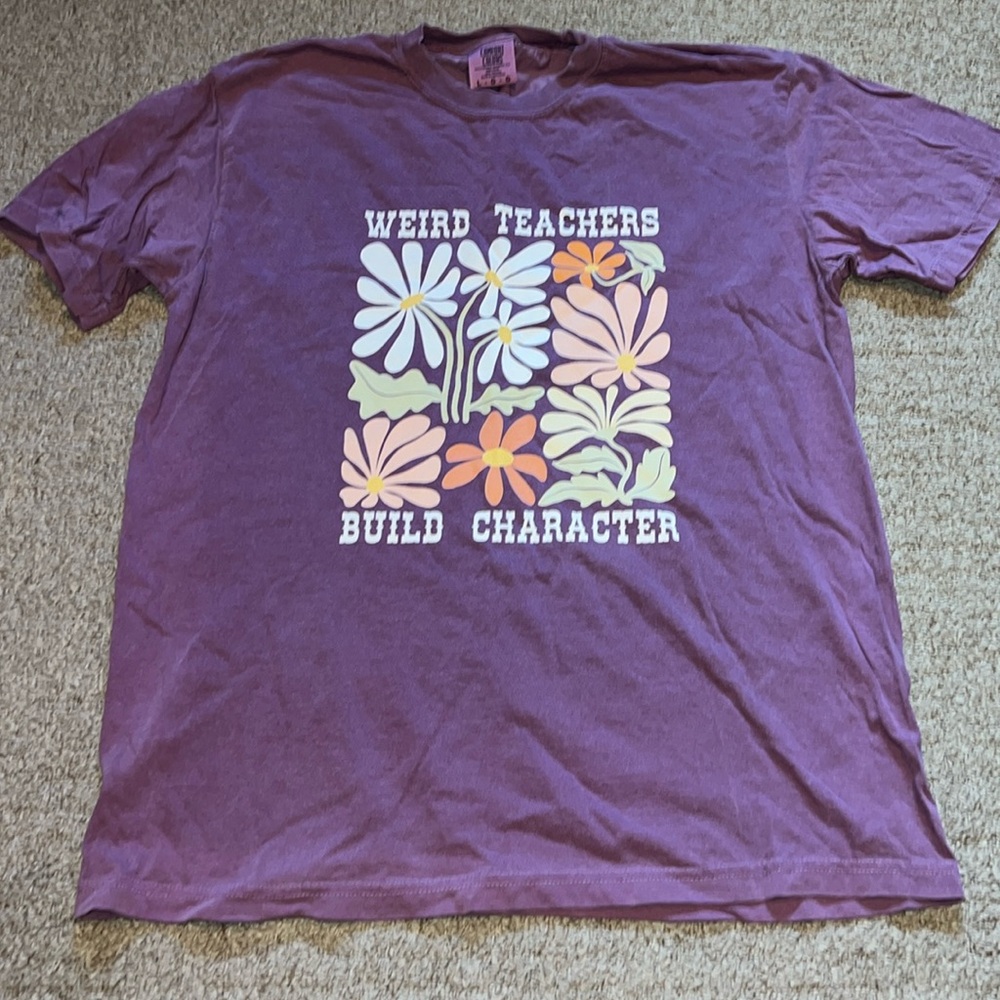 Comfort Colors Purple Graphic Tee